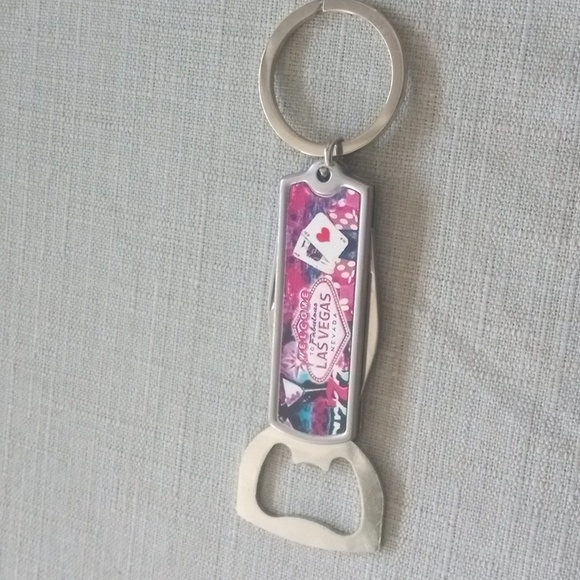 4/$15 Welcome to Fabulous Las Vegas Nevada Sign  Souvenir Multi Tool KeyRing - Picture 1 of 6